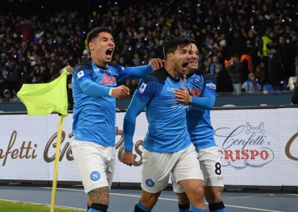 Simeone Raspadori Napoli