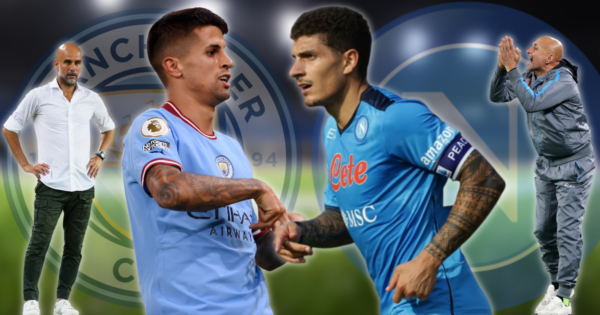 Di Lorenzo Cancelo Napoli Manchester City Spalletti Guardiola