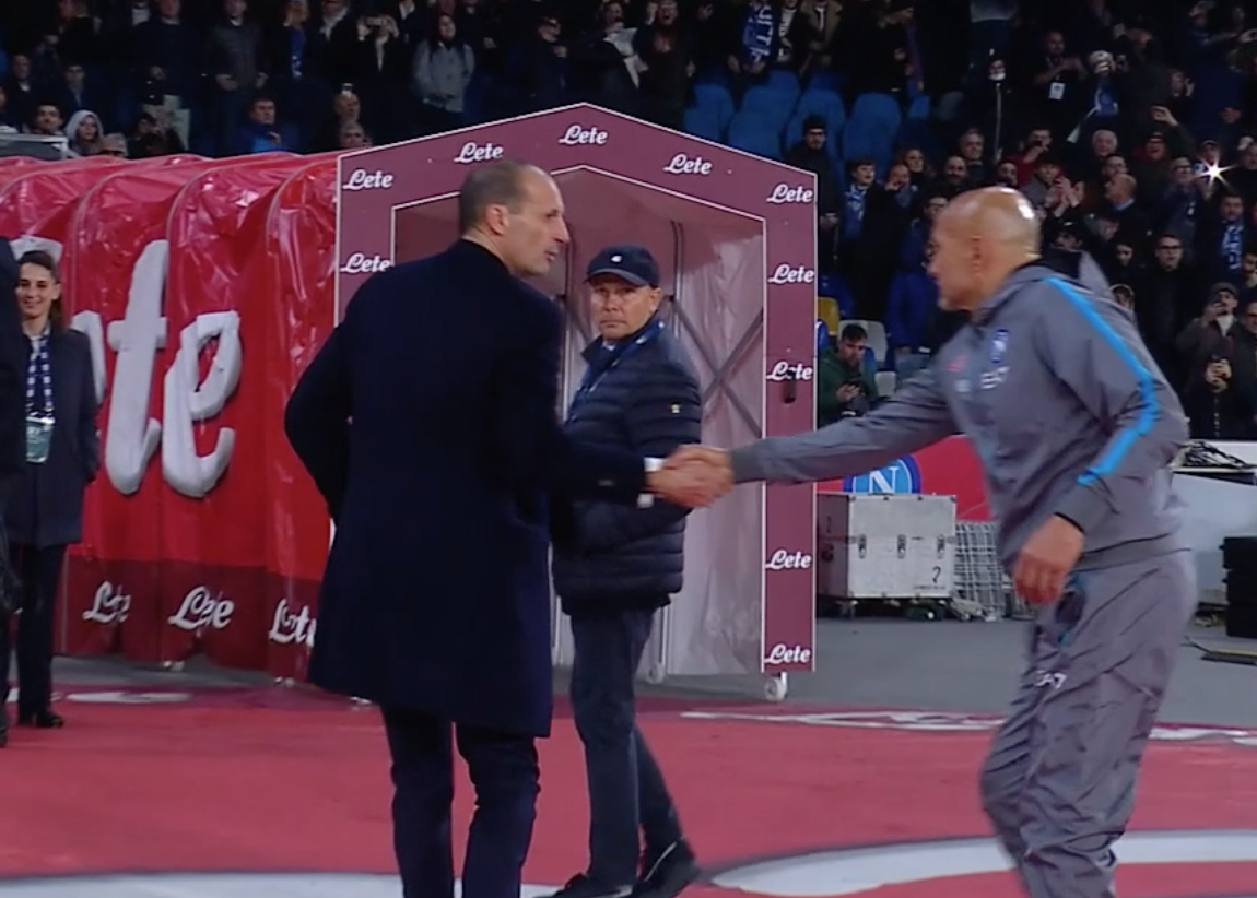 Spalletti Allegri Stetta Mano