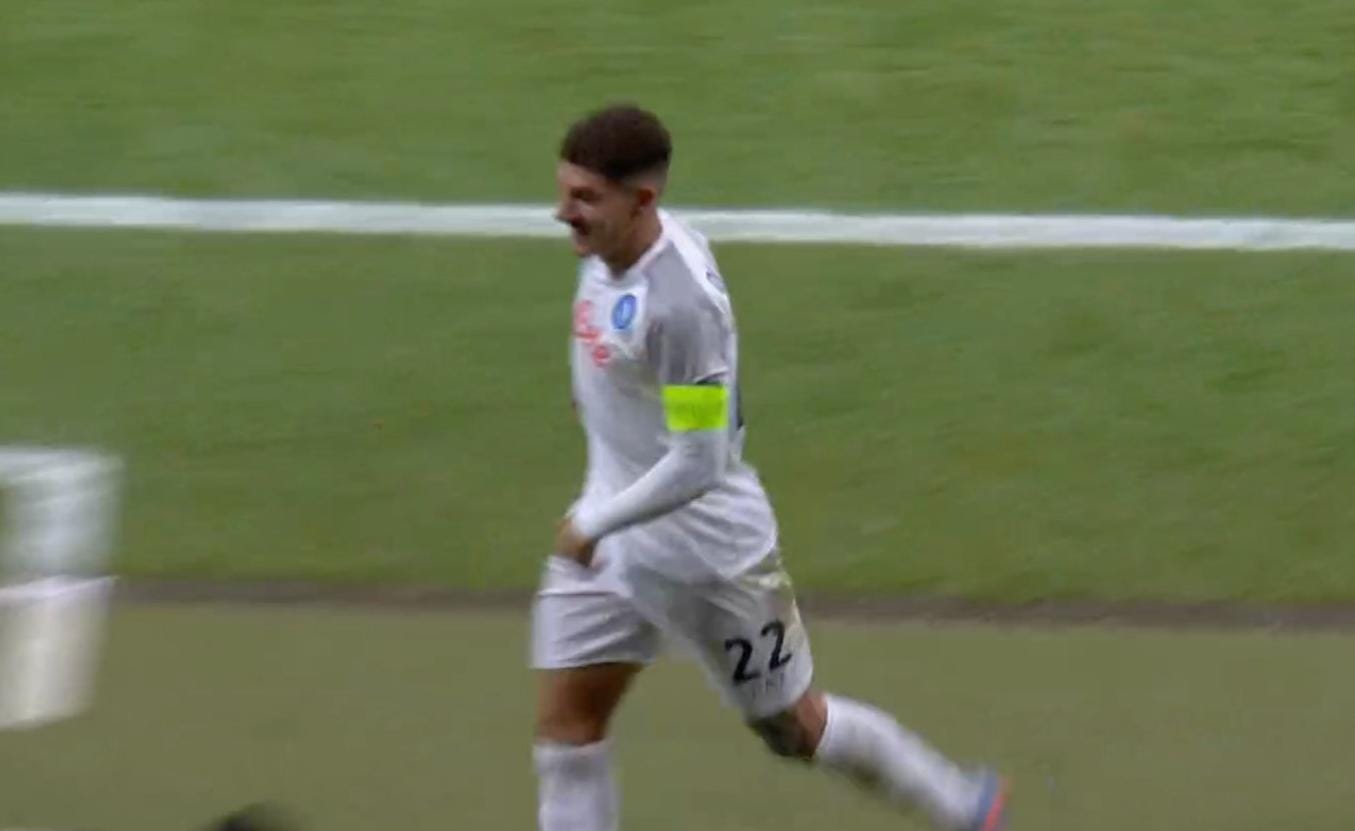 Di Lorenzo esultanza gol