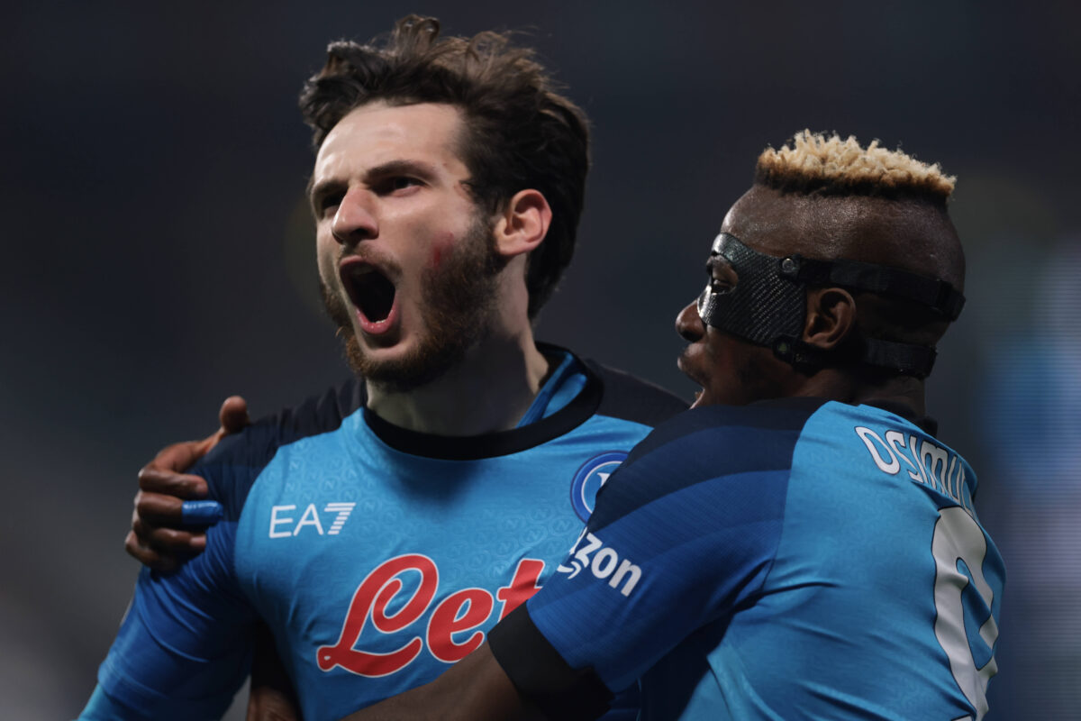 Napoli Champions League Eintracht Francoforte