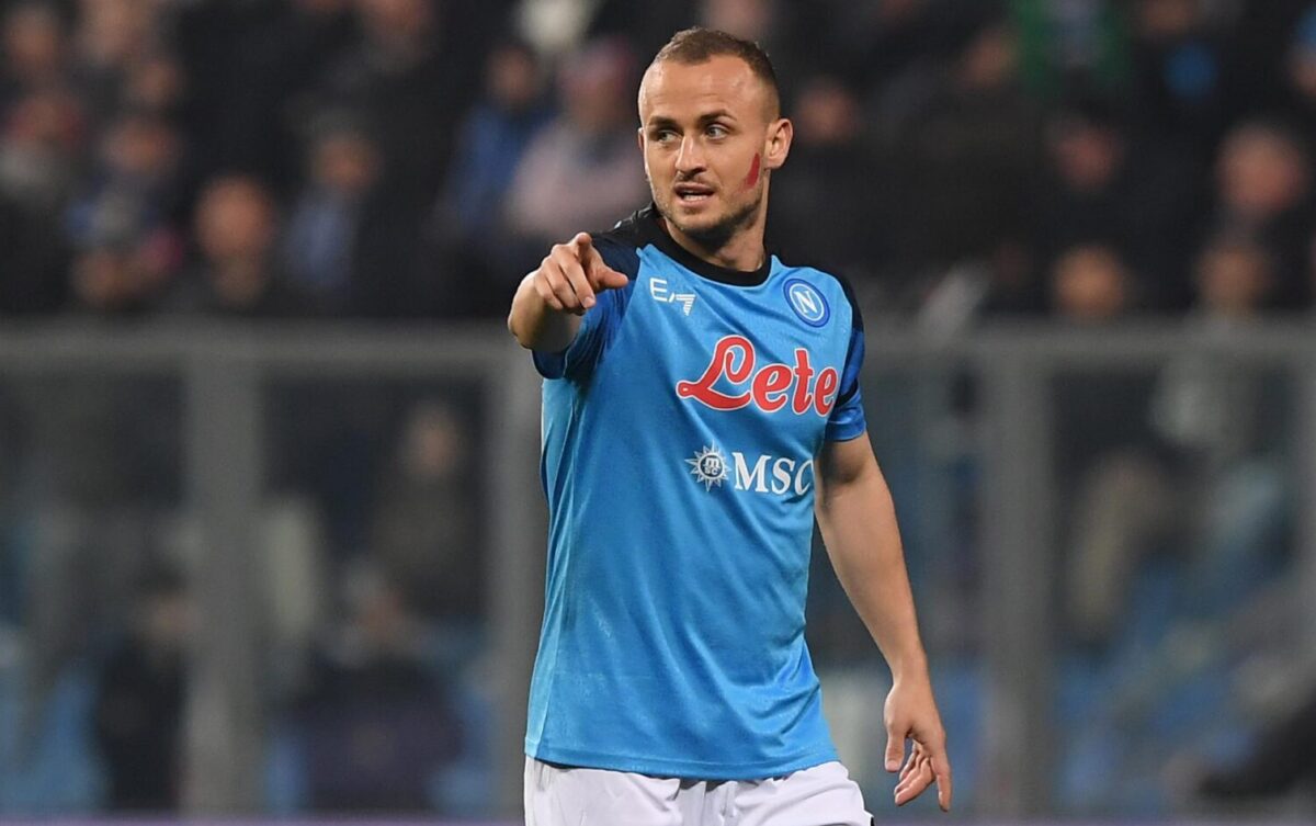 Napoli Stanislav Lobotka durante Napoli Sassuolo