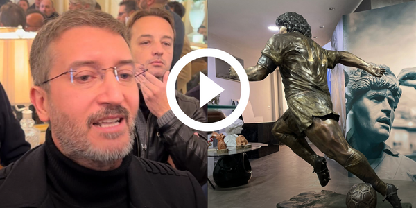 Statua Maradona Sepe Napoli