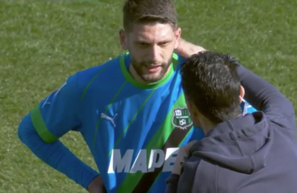 Berardi Sassuolo infortunio