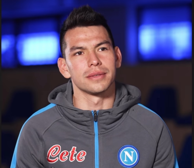 Lozano parla ai canali ufficiali della SSC Napoli