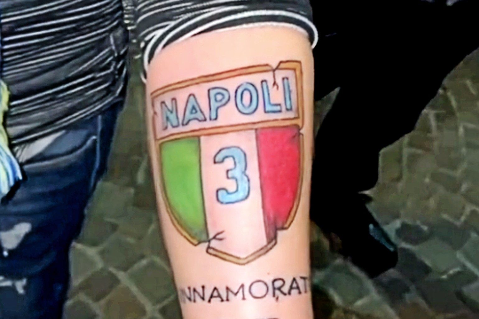 Tatuaggio Scudetto Napoli