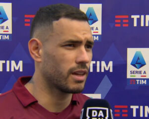 Sanabria intervistato a DAZN dopo Lecce Torino