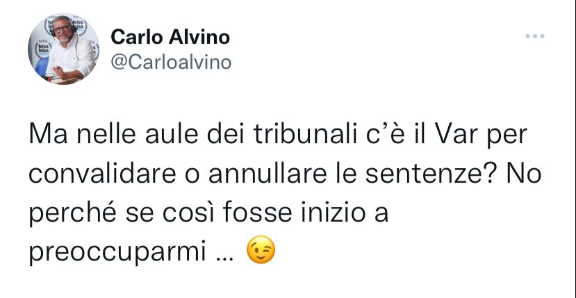 Carlo Alvino Juventus Inter