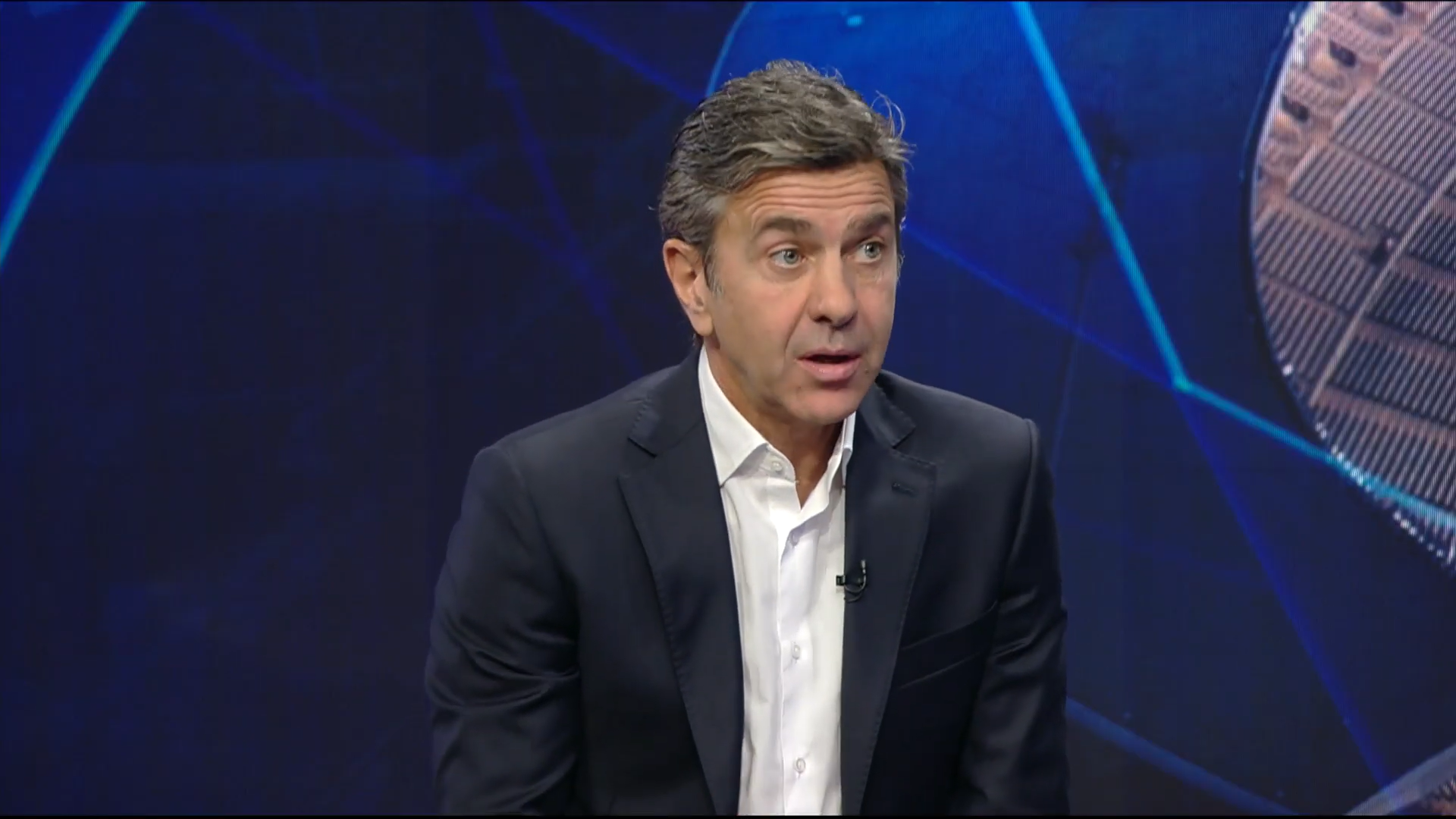 Alessandro Costacurta commenta il sorteggio di Champions negli studi di Sky Sport