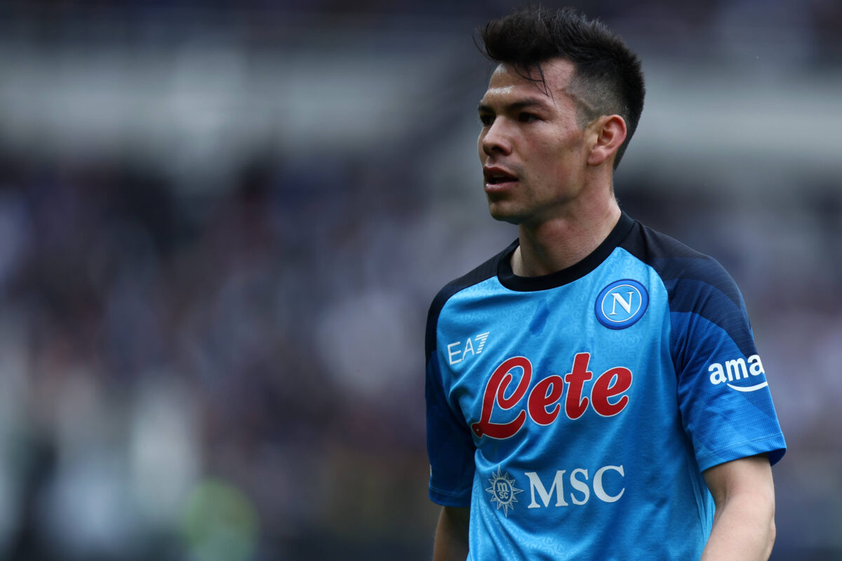 Hirving Lozano in azione