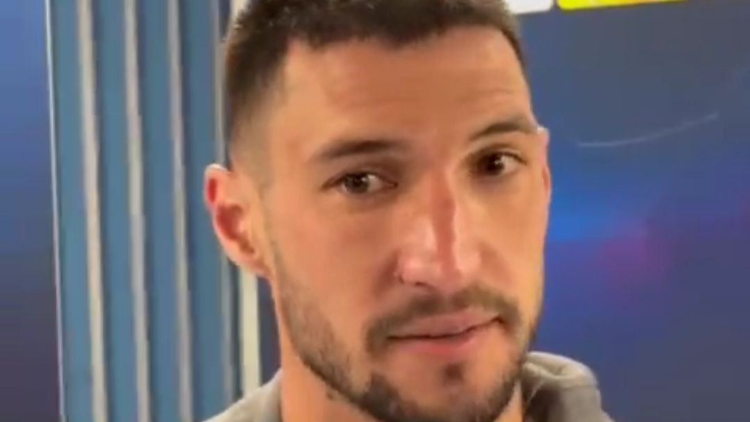 Politano intervistato al termine di Napoli Eintracht