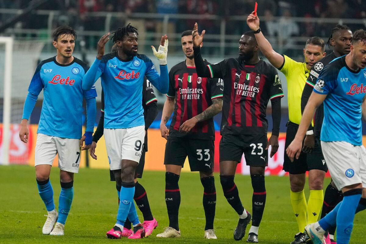 Il quarto di finale di Champions contro il Milan, risultato storico per il Napoli nella competizione - Imago - spazionapoli.it