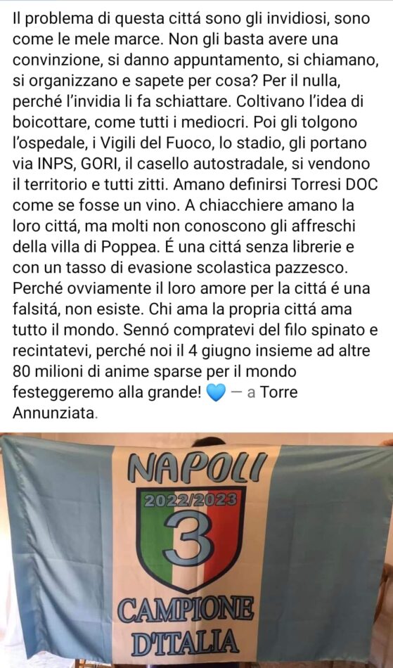 Scudetto Napoli Torre Annunziata