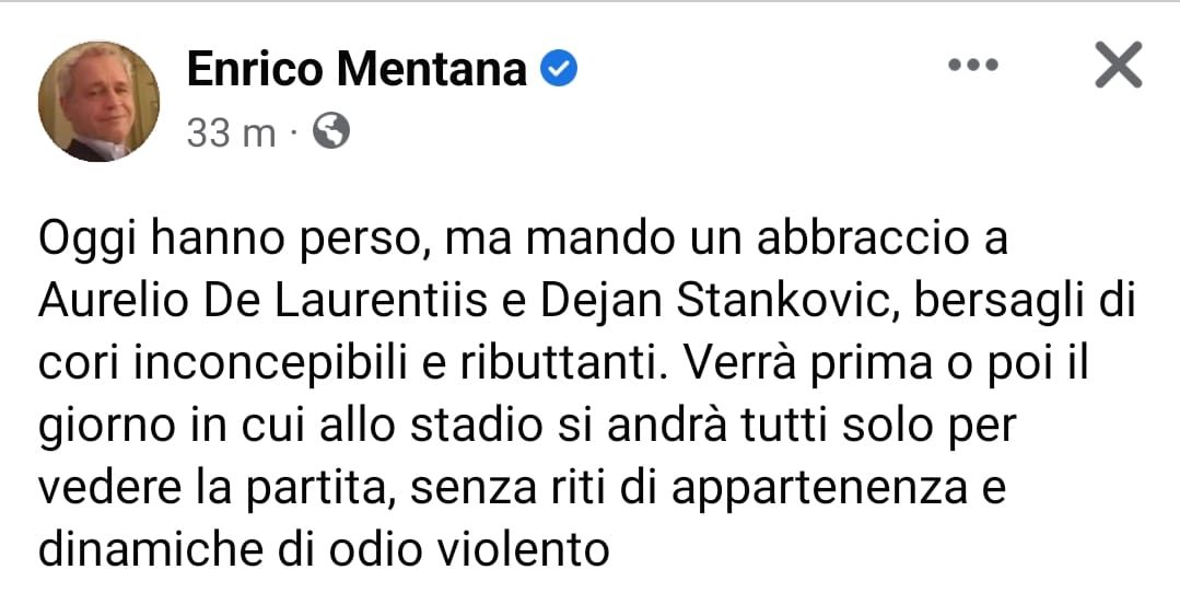 Tweet Mentana