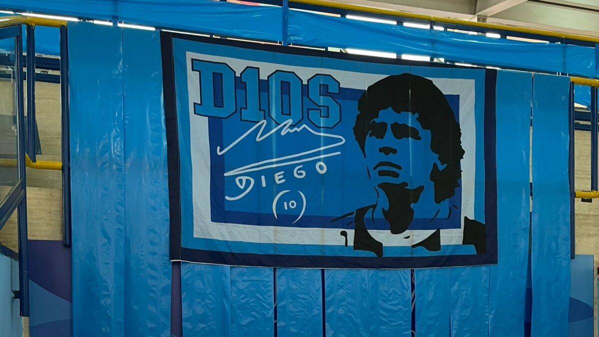 Striscione Maradona