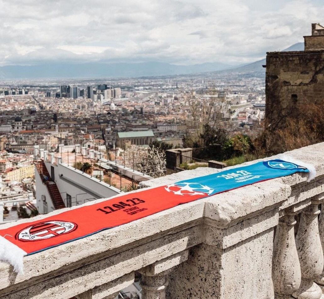 Sciarpa Milan Napoli