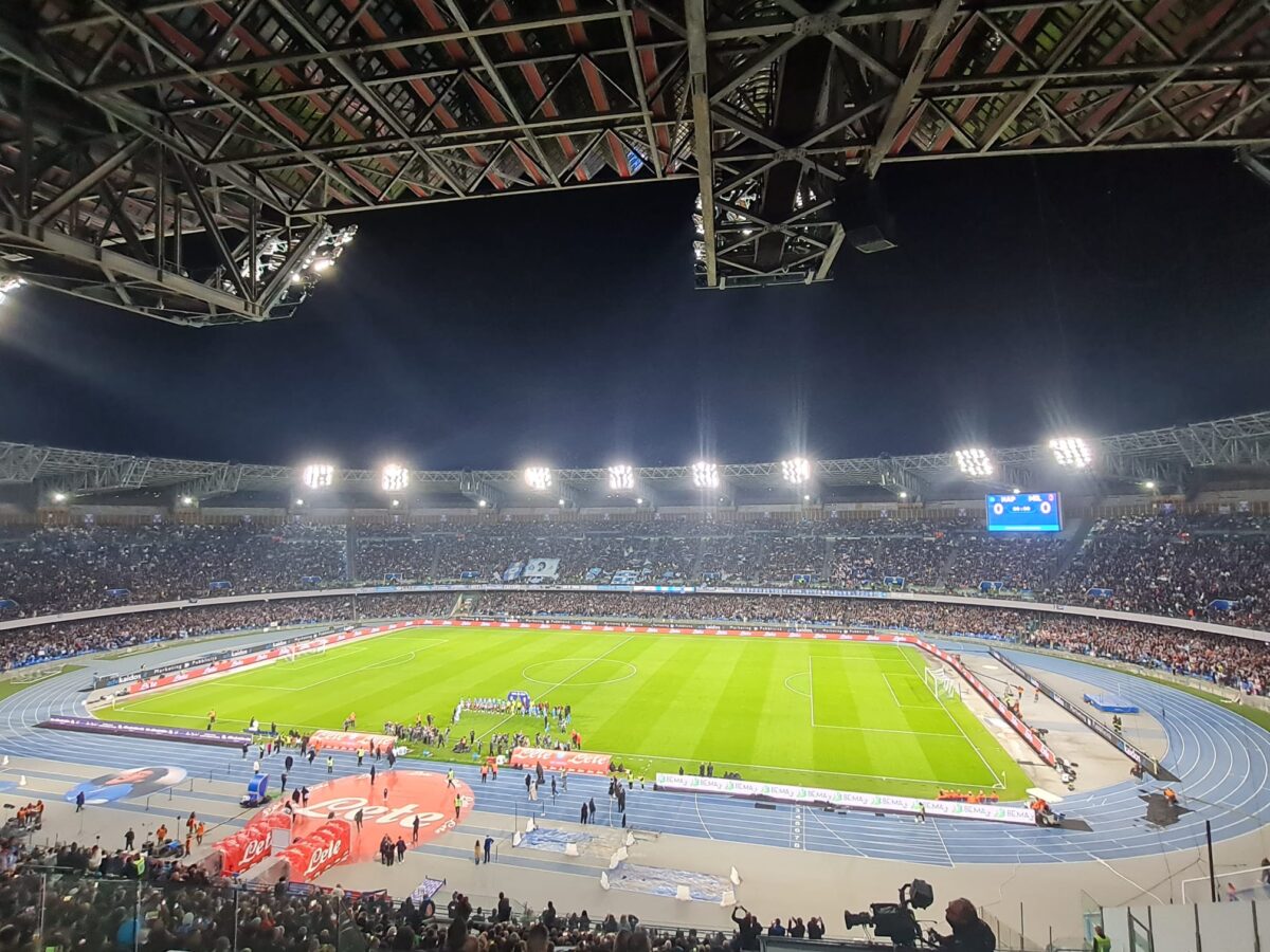 Panoramica dello Stadio Maradona