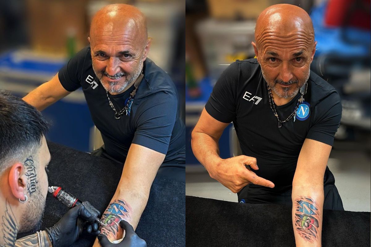 Napoli Tatuaggio Spalletti