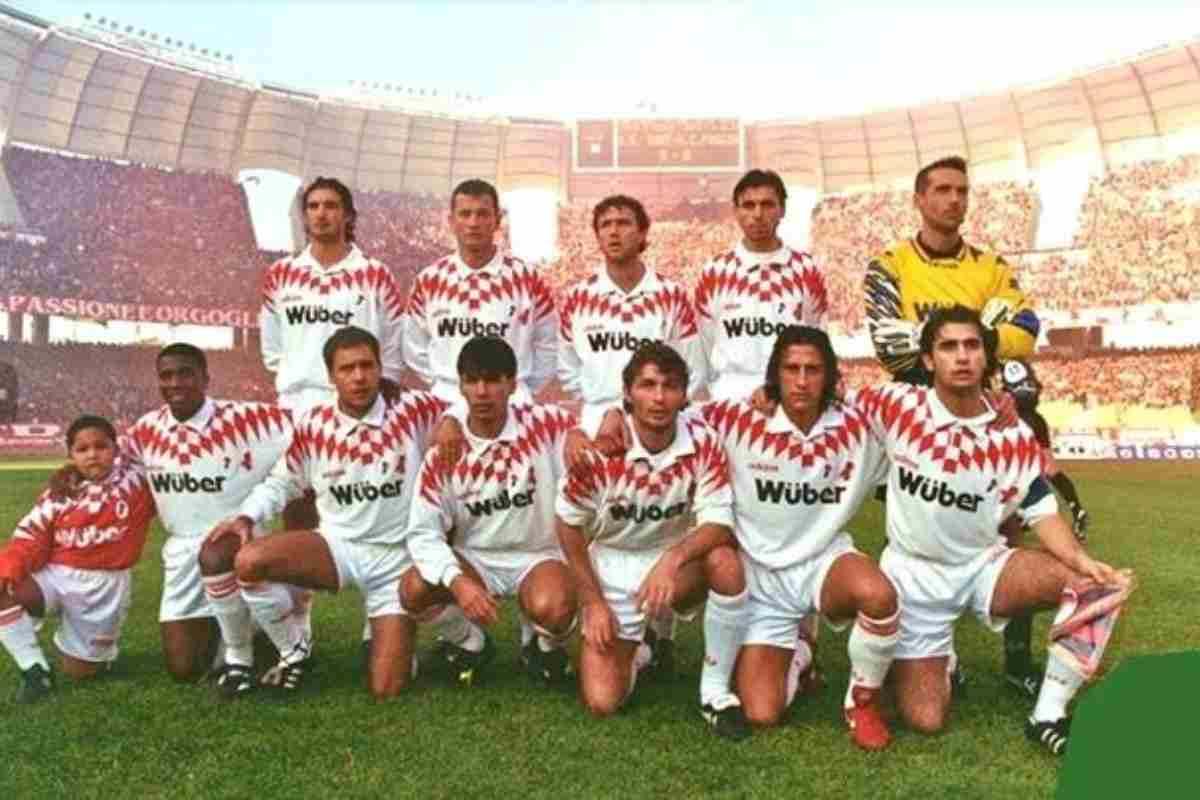 Vecchia squadra del Bari al San Nicola