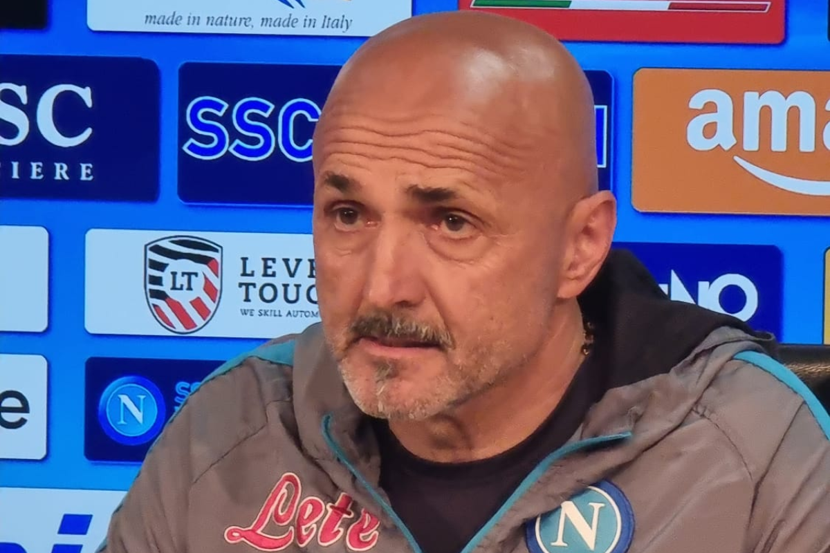 Luciano Spalletti parla in conferenza stampa