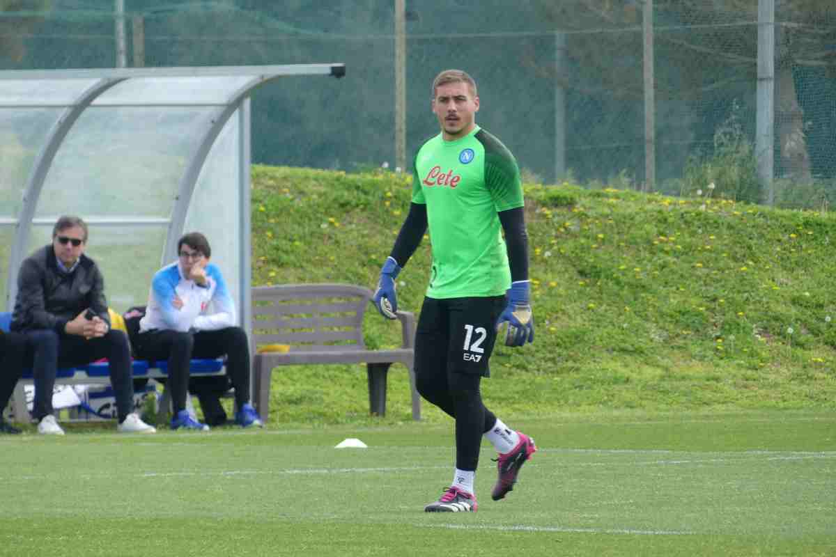 Davide Marfella terzo portiere Napoli
