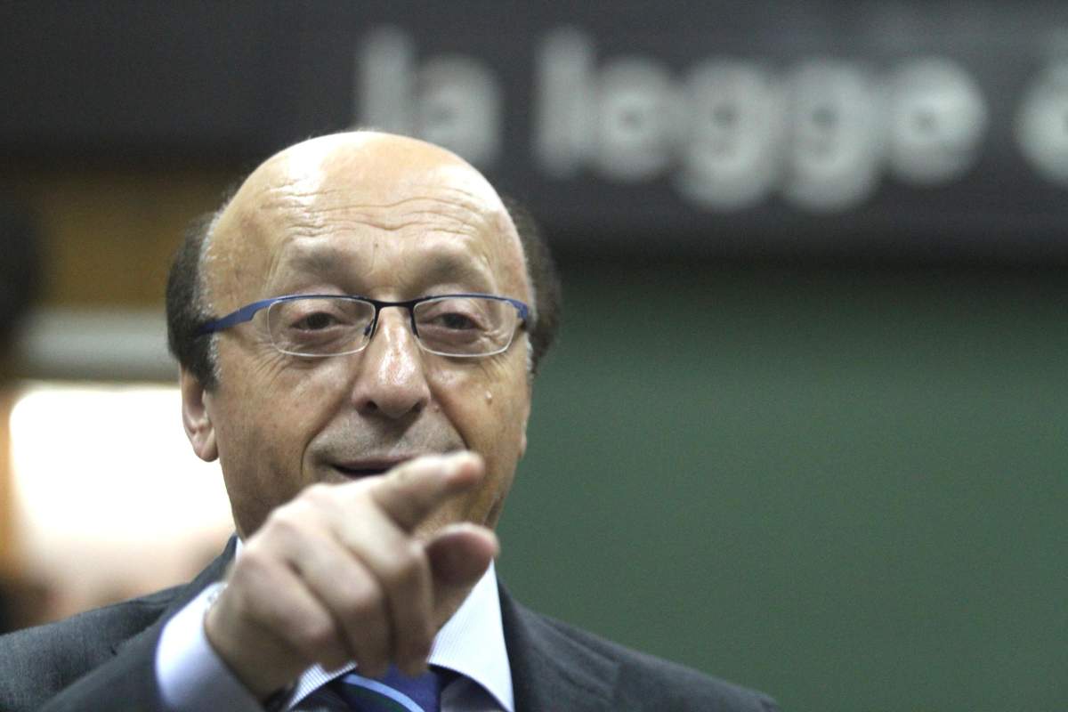 Multa per la presenza di Moggi a Cercola