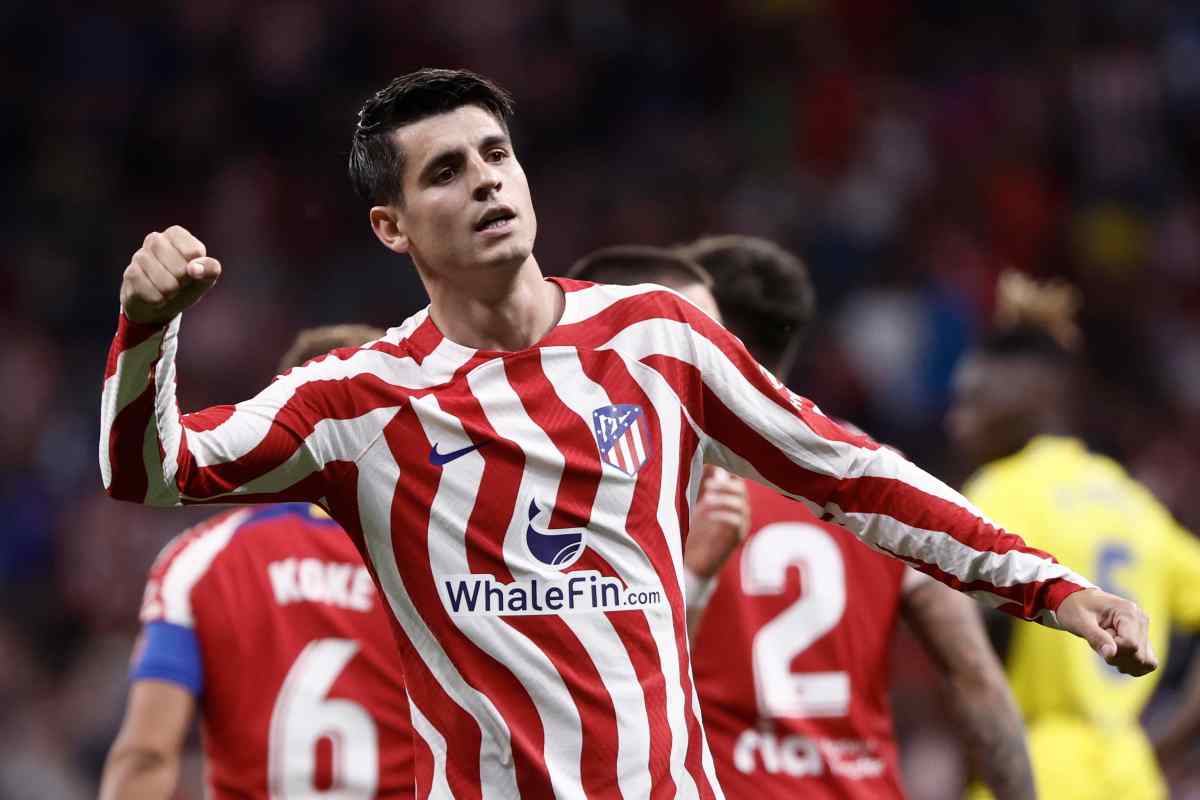 Morata Atletico Madrid Napoli