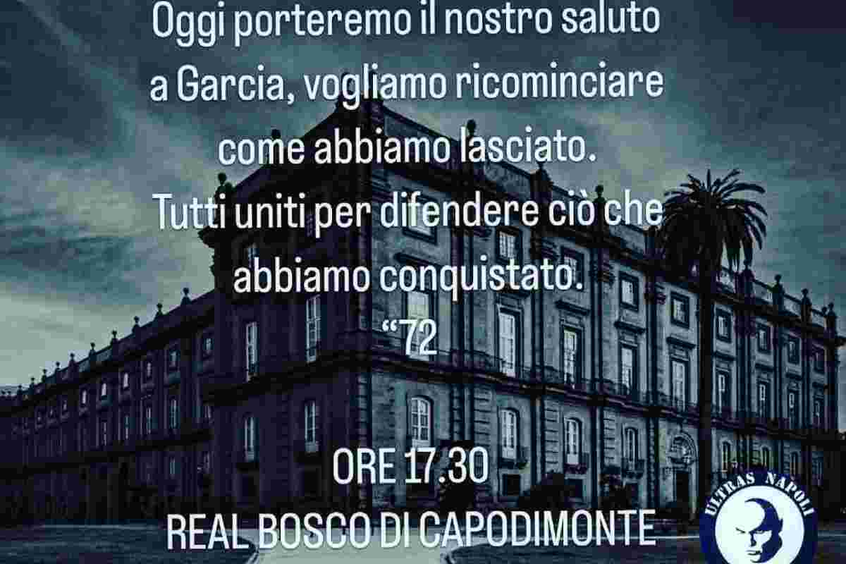 Tifosi Ultras del Napoli da Rudi Garcia