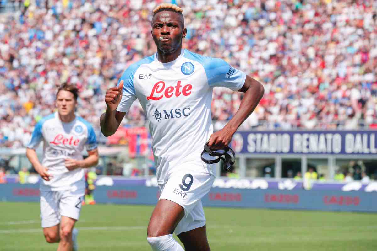 Victor Osimhen: richiesta super del Napoli al PSG
