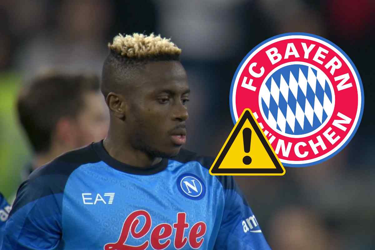 Osimhen possibile idea per il Bayern Monaco