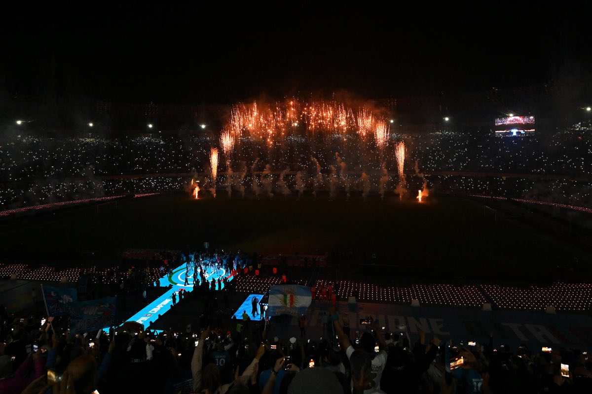 Concessione per 5 anni per lo stadio Maradona