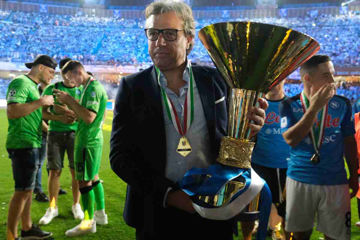 Parole di ringraziamento al Napoli per Giuntoli