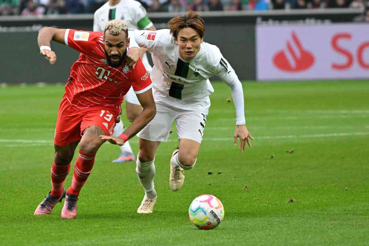 Itakura in azione contro il Bayern (ANSA)