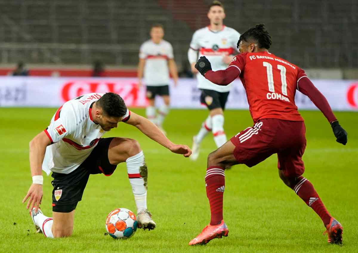 Mavropanos In Azione Contro Il Bayern (ANSA)