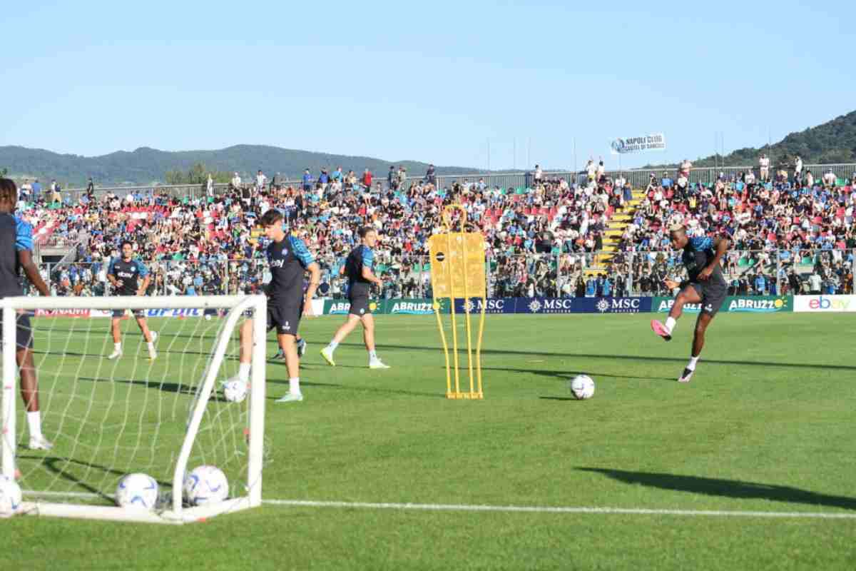 Speaker amichevole Napoli Hatayspor