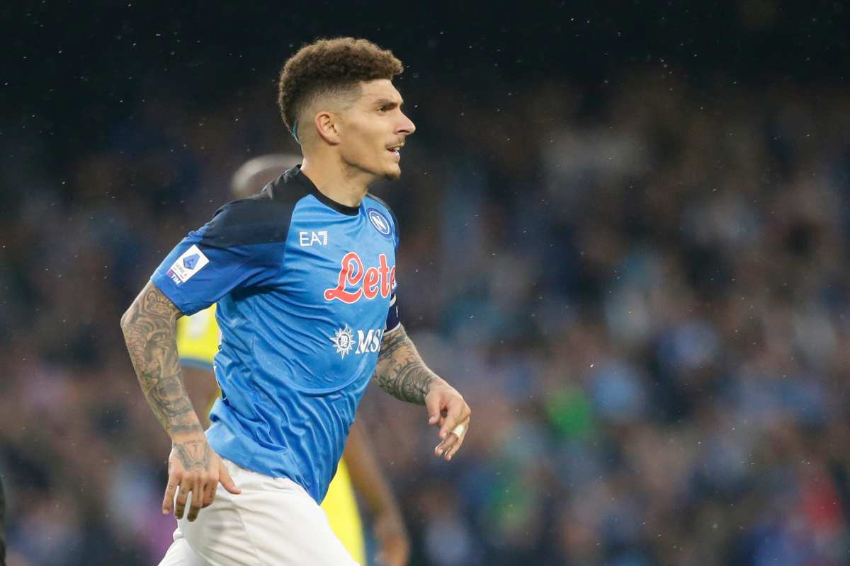 De Laurentiis annuncia il rinnovo di Di Lorenzo