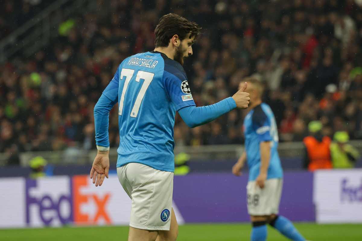 Il Napoli lavora ai rinnovi di Kvaratskhelia, Osimhen e Di Lorenzo