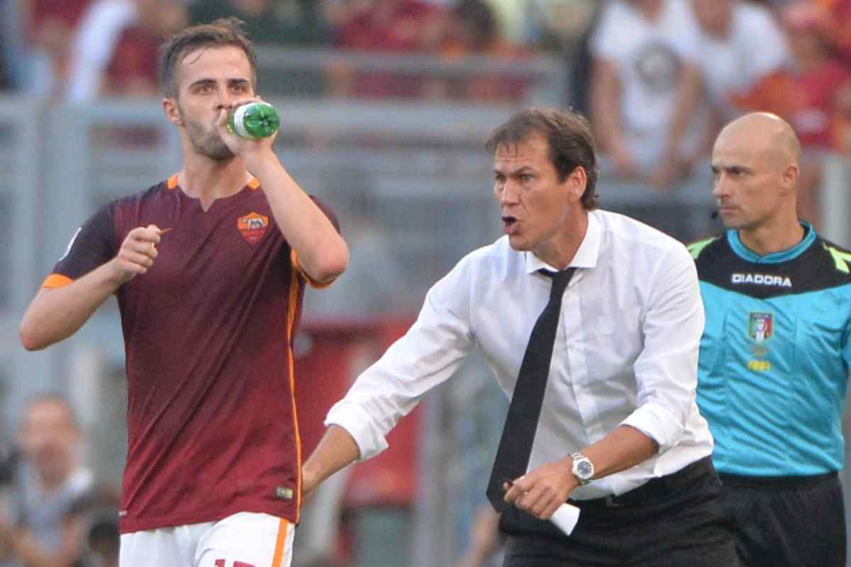 Pjanic ai tempi della Roma con Rudi Garcia