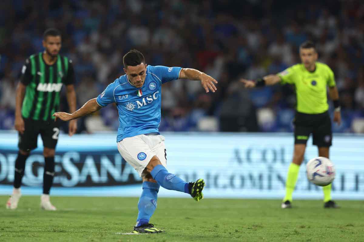 Giacomo Raspadori scrive sui social dopo il rigore fallito