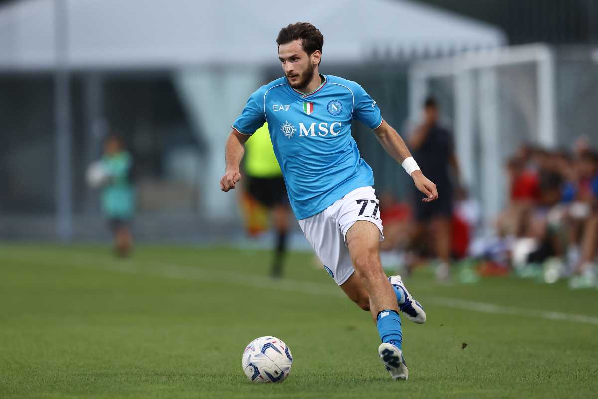 Kvaratskhelia in ritiro con gli azzurri