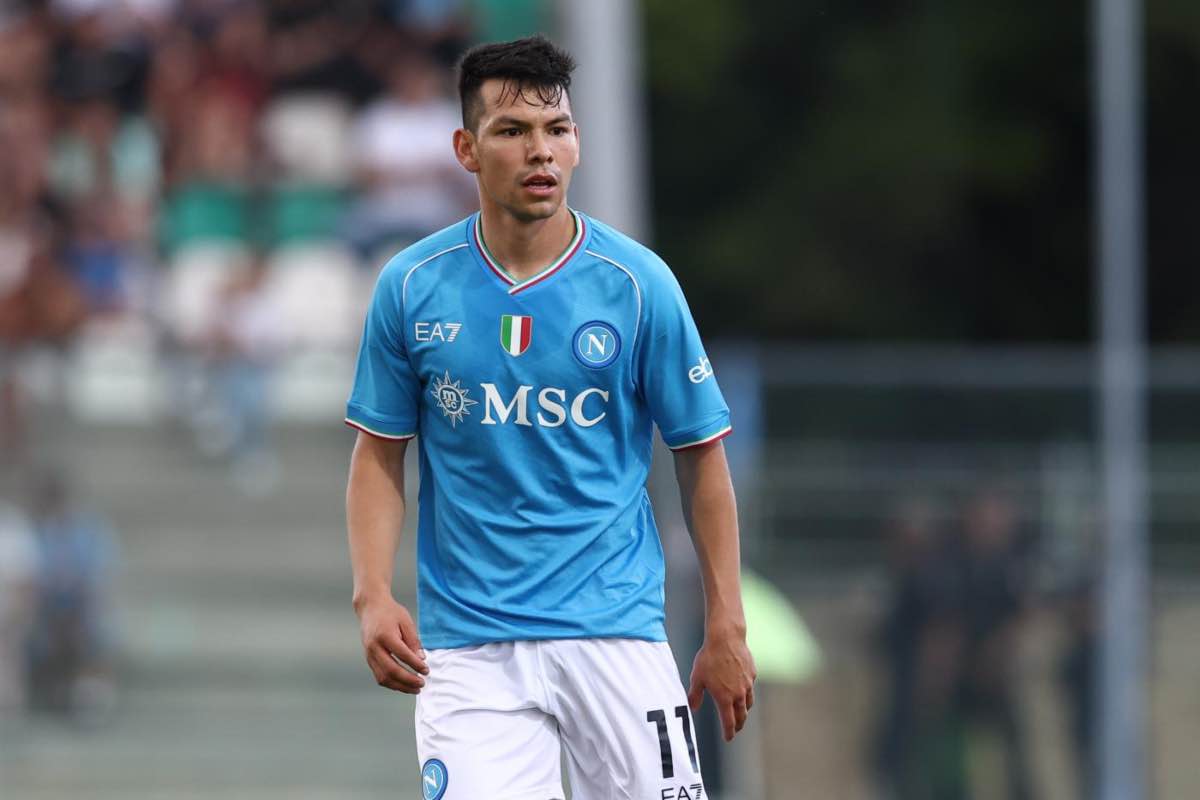 De Laurentiis ha rifiutato l'offerta per Lozano