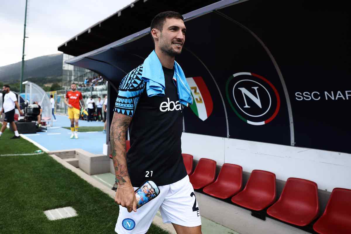 Matteo Politano del Napoli nel mirino del Bologna