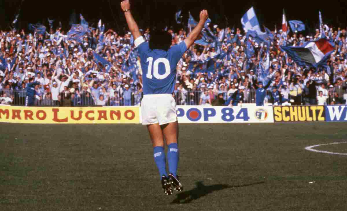 Maradona Baggio Napoli