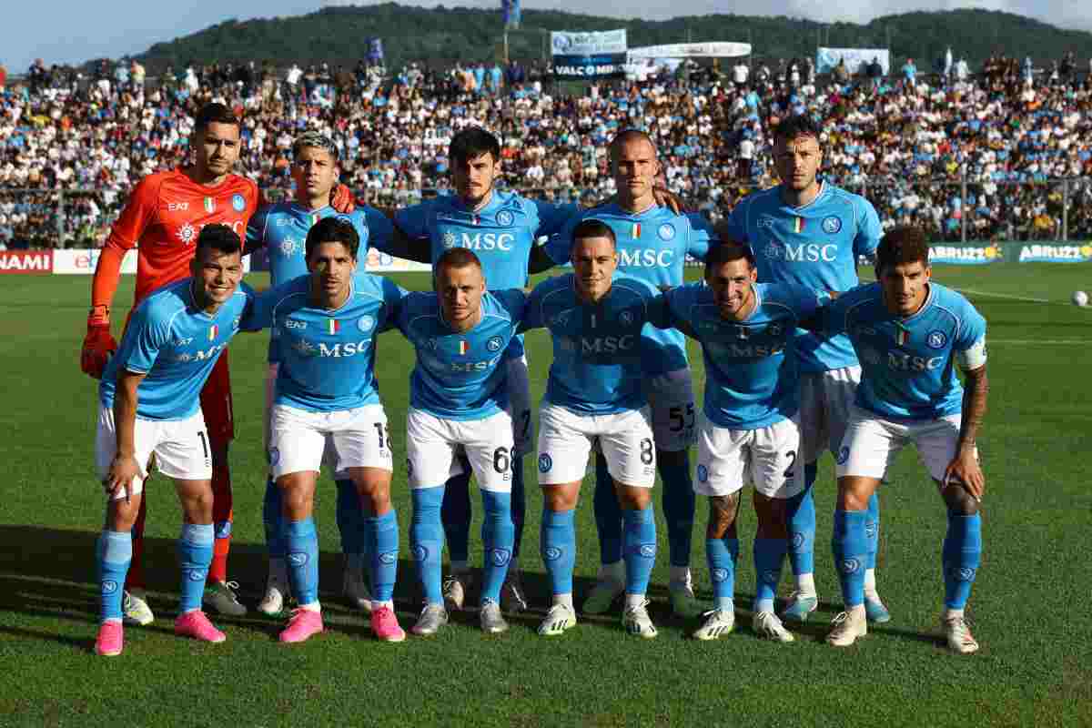 Svelati i motivi dell'unica partita del Napoli trasmessa in chiaro da Mediaset