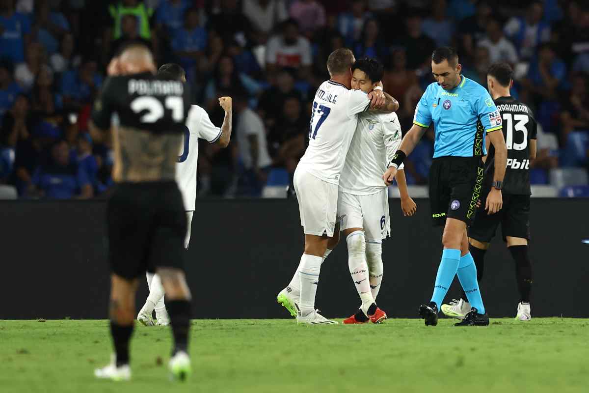 Napoli sconfitto dalla Lazio alla terza giornata