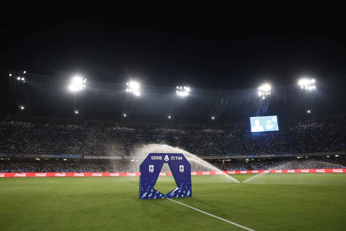 Evento al Maradona prima di Napoli Lazio