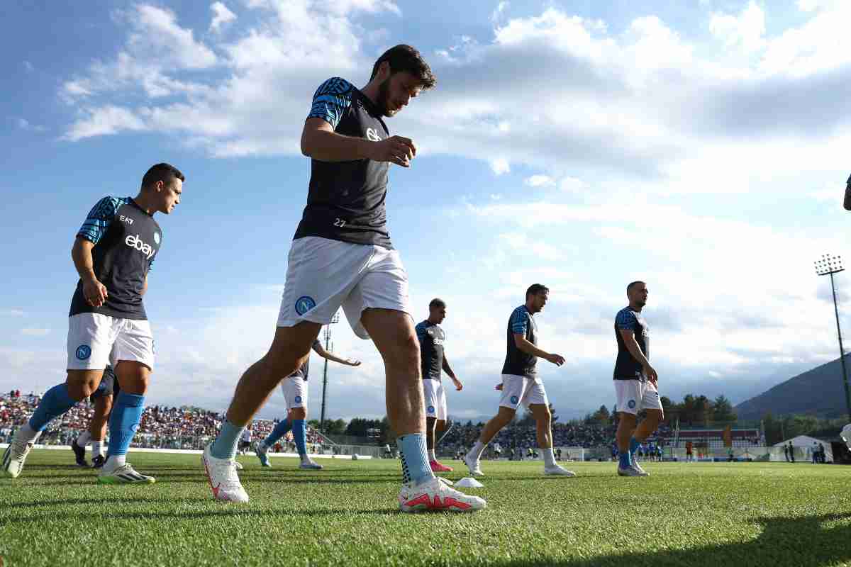 Allenamento Castel Volturno