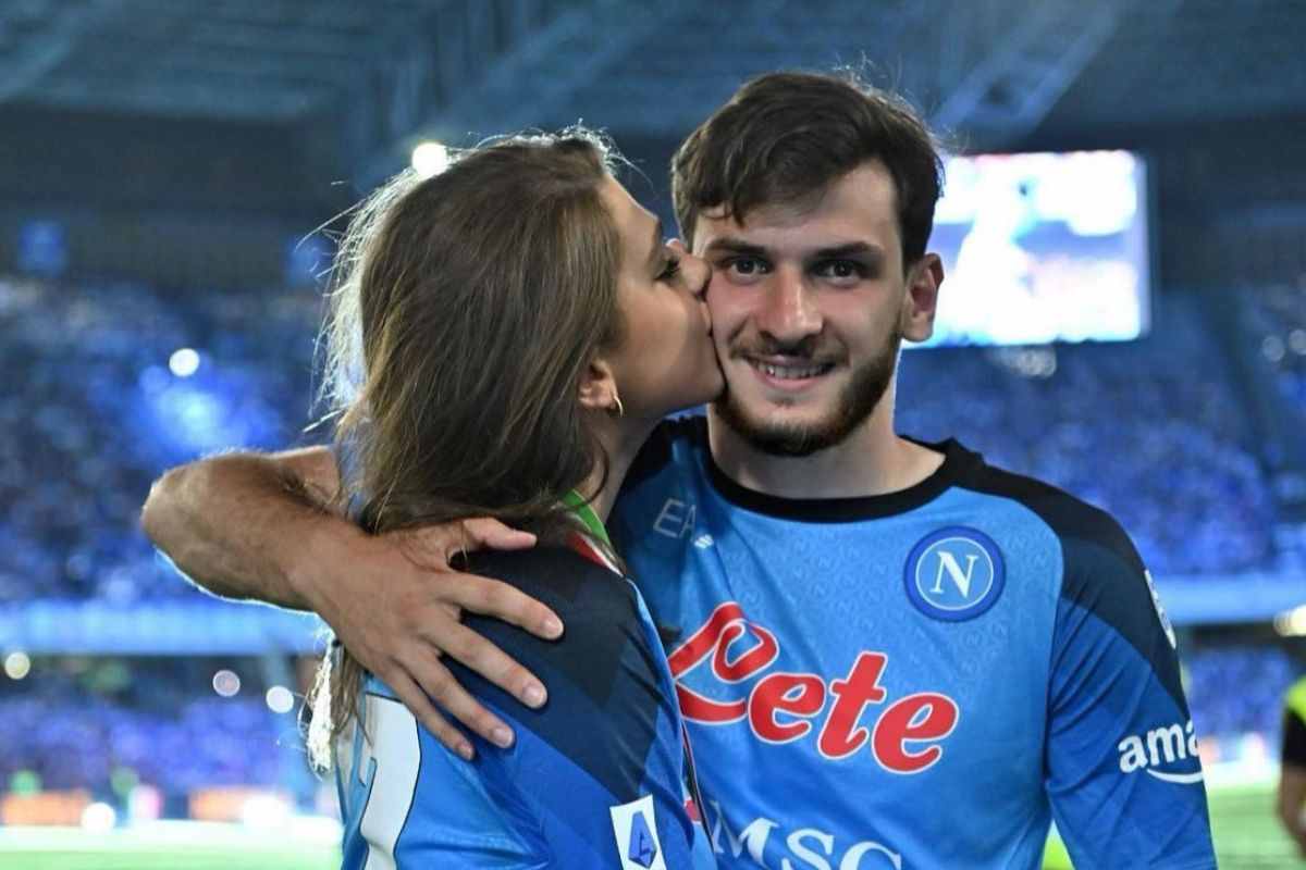Mogli e fidanzate del Napoli campione d'Italia 