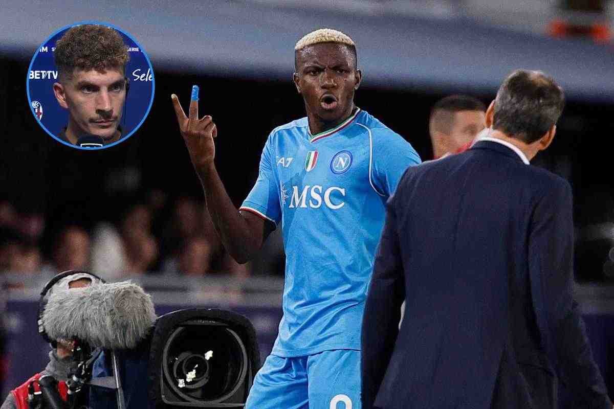Di Lorenzo si espone sul battibecco Osimhen-Garcia