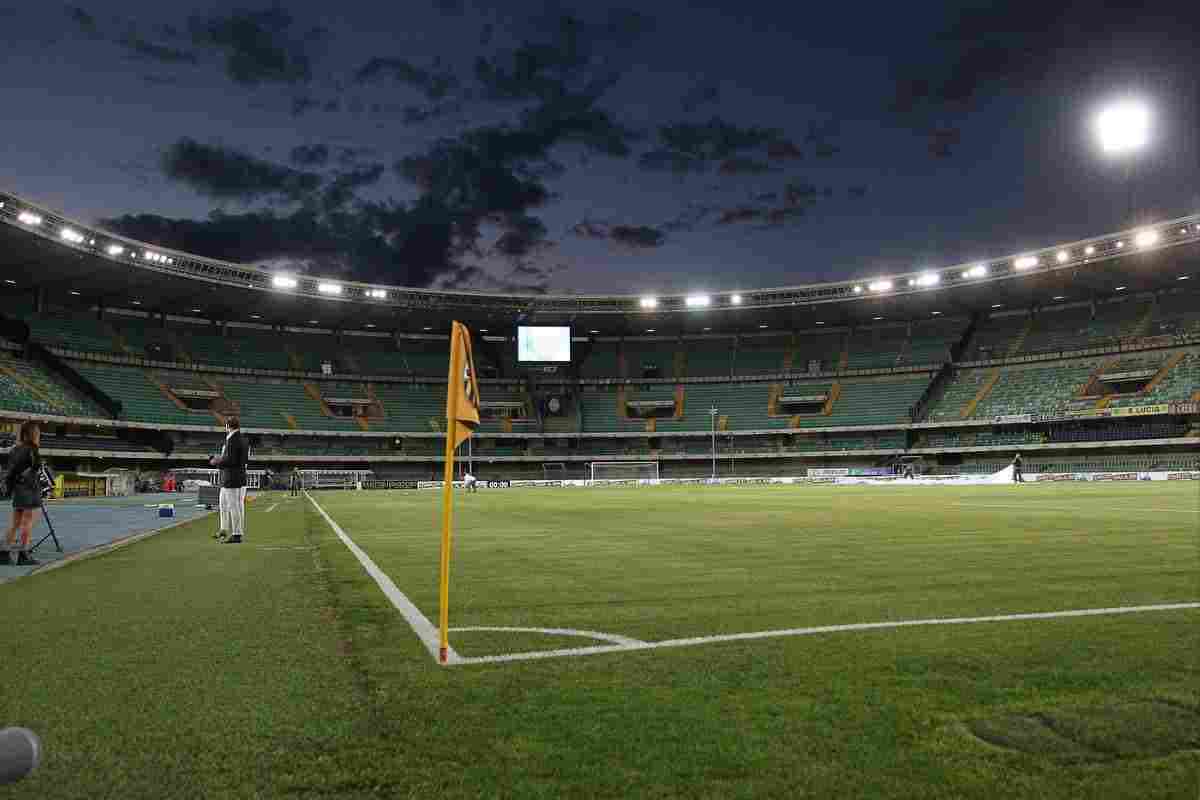 Verona Napoli settore ospiti